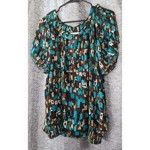 Dressbarn Multi Colored Top Women's Size 2xl‎
